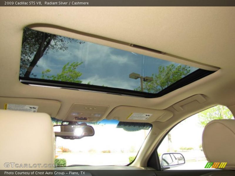 Radiant Silver / Cashmere 2009 Cadillac STS V8