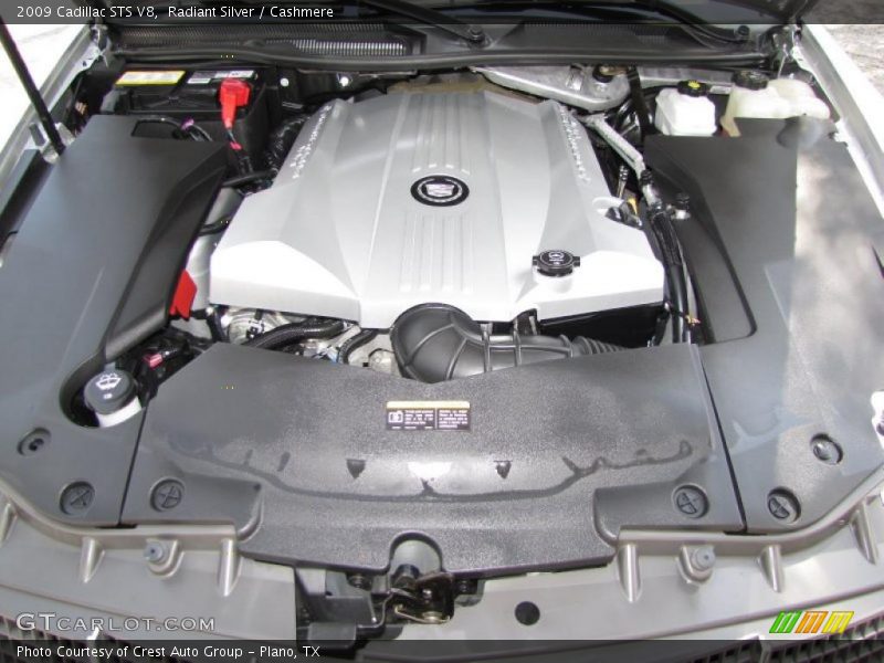 Radiant Silver / Cashmere 2009 Cadillac STS V8