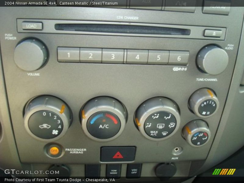 Canteen Metallic / Steel/Titanium 2004 Nissan Armada SE 4x4
