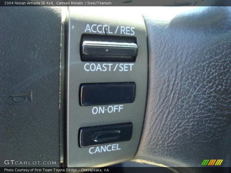 Canteen Metallic / Steel/Titanium 2004 Nissan Armada SE 4x4
