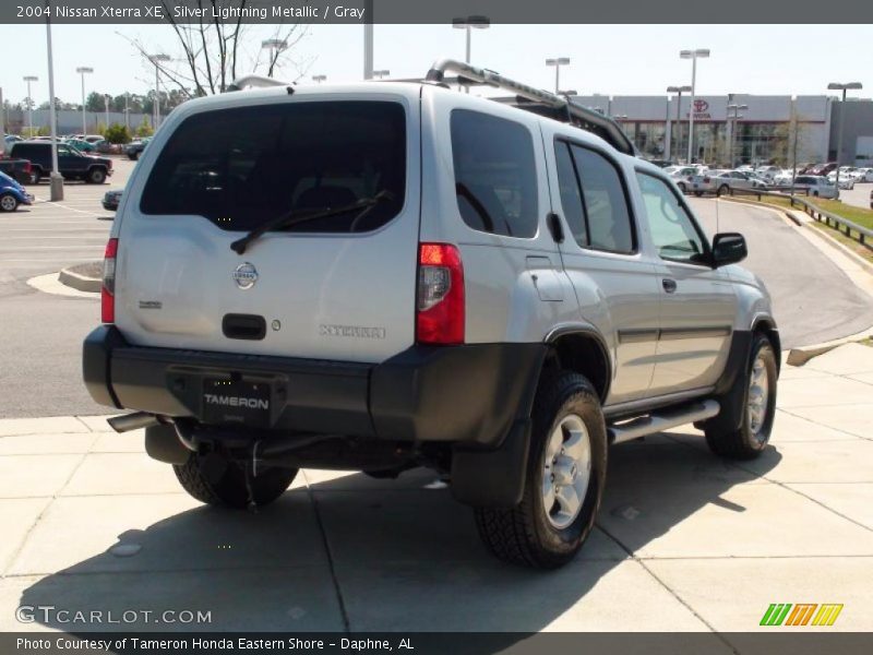 Silver Lightning Metallic / Gray 2004 Nissan Xterra XE