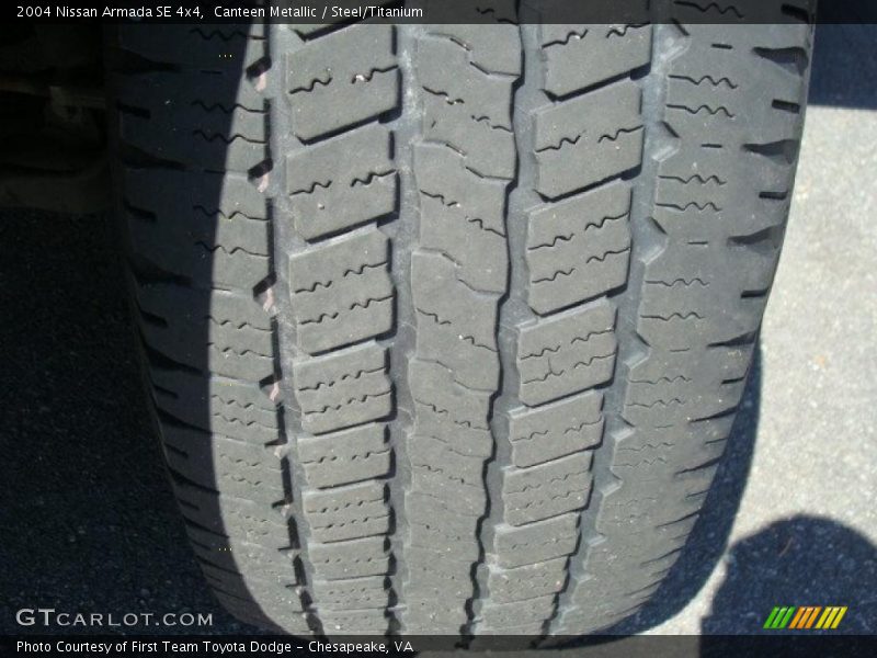 Canteen Metallic / Steel/Titanium 2004 Nissan Armada SE 4x4