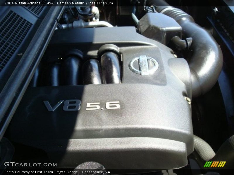 Canteen Metallic / Steel/Titanium 2004 Nissan Armada SE 4x4