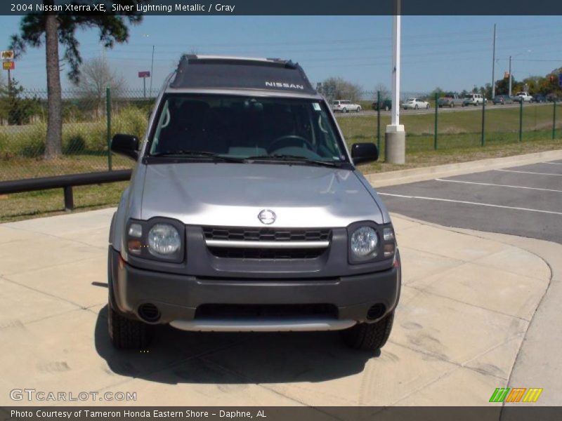 Silver Lightning Metallic / Gray 2004 Nissan Xterra XE