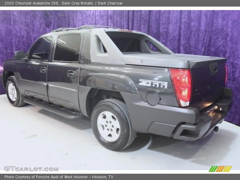 Dark Gray Metallic / Dark Charcoal 2003 Chevrolet Avalanche Z66