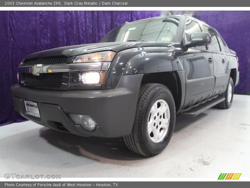 Dark Gray Metallic / Dark Charcoal 2003 Chevrolet Avalanche Z66