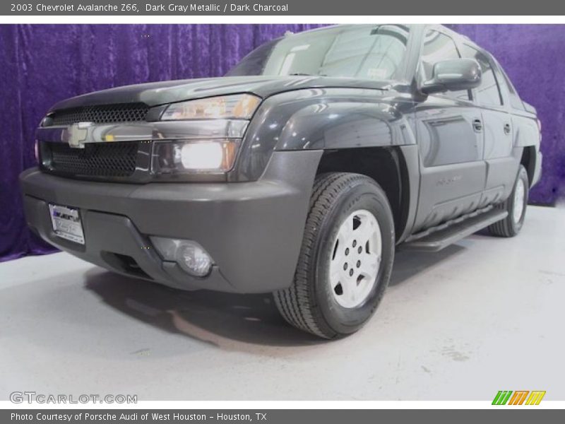 Dark Gray Metallic / Dark Charcoal 2003 Chevrolet Avalanche Z66