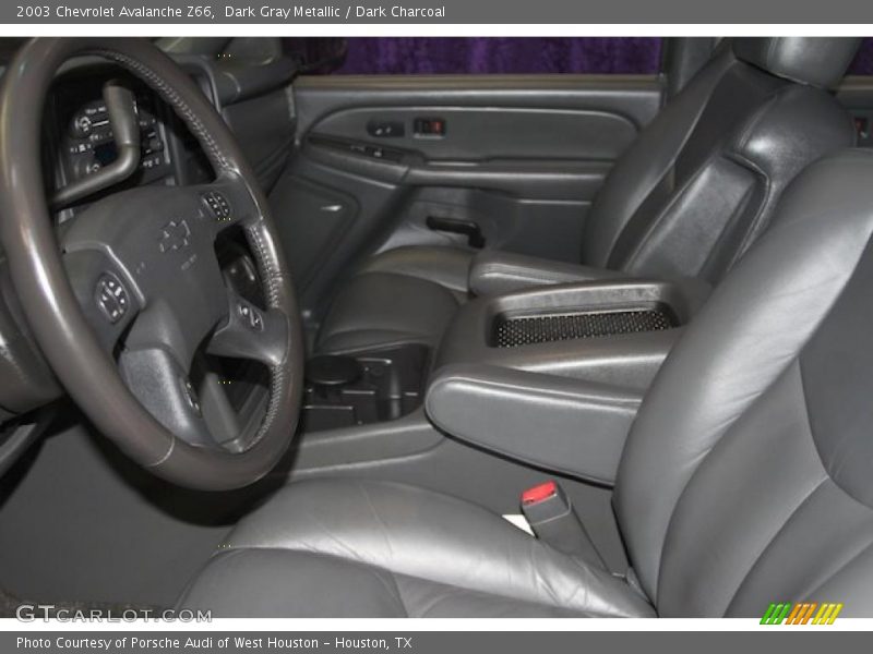 Dark Gray Metallic / Dark Charcoal 2003 Chevrolet Avalanche Z66