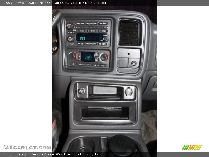 Dark Gray Metallic / Dark Charcoal 2003 Chevrolet Avalanche Z66