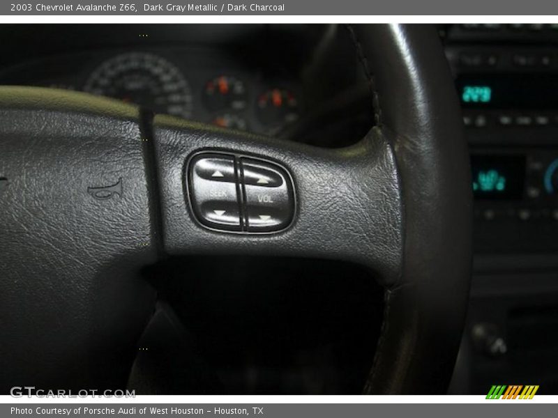 Dark Gray Metallic / Dark Charcoal 2003 Chevrolet Avalanche Z66