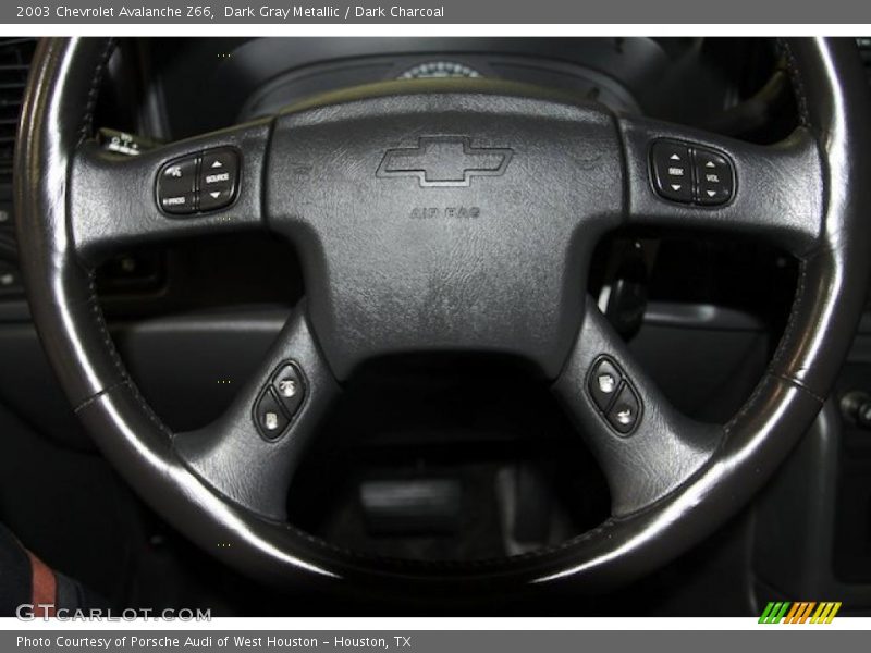 Dark Gray Metallic / Dark Charcoal 2003 Chevrolet Avalanche Z66