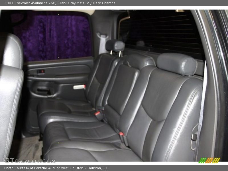 Dark Gray Metallic / Dark Charcoal 2003 Chevrolet Avalanche Z66