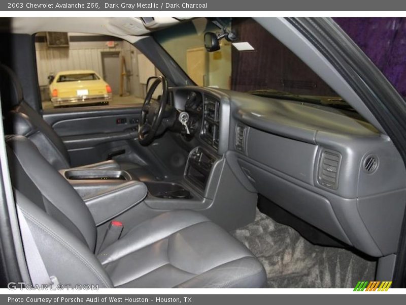 Dark Gray Metallic / Dark Charcoal 2003 Chevrolet Avalanche Z66
