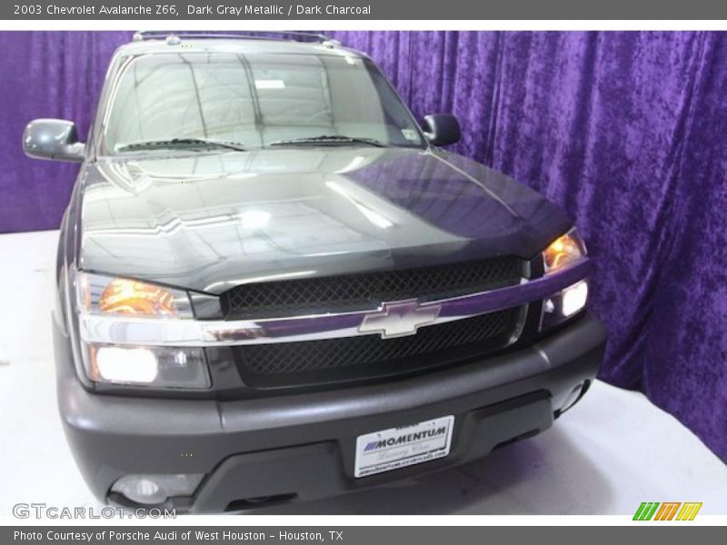 Dark Gray Metallic / Dark Charcoal 2003 Chevrolet Avalanche Z66