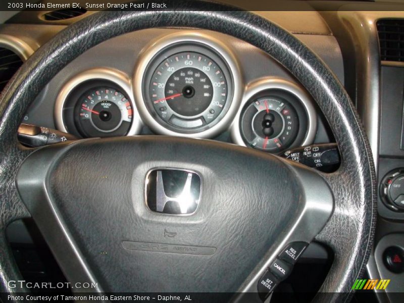 Sunset Orange Pearl / Black 2003 Honda Element EX