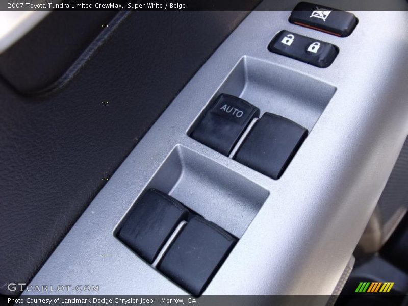 Super White / Beige 2007 Toyota Tundra Limited CrewMax