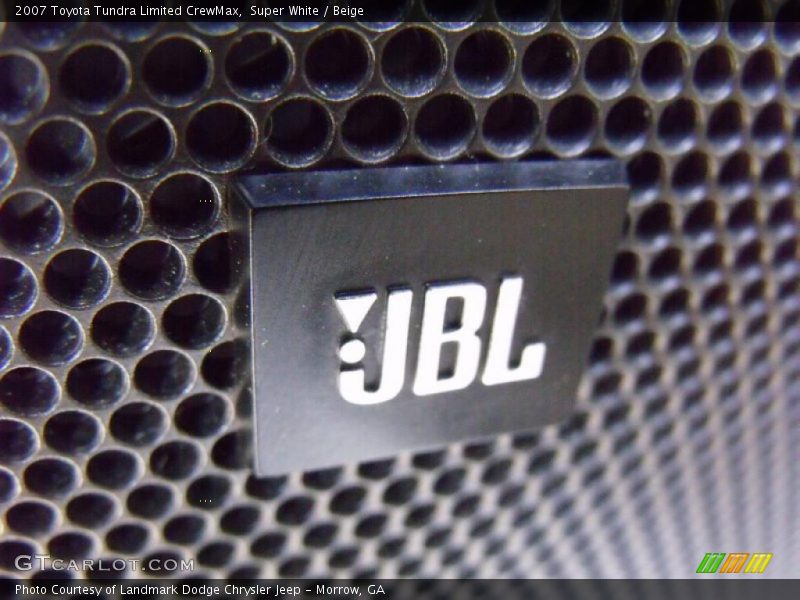 Super White / Beige 2007 Toyota Tundra Limited CrewMax