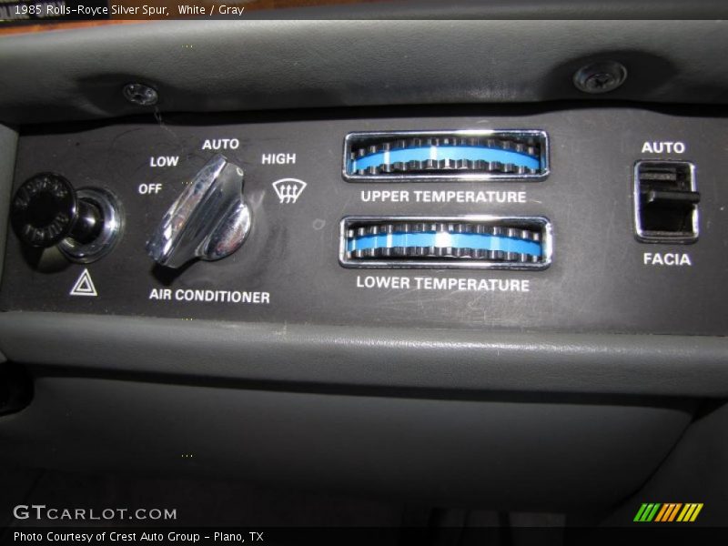 White / Gray 1985 Rolls-Royce Silver Spur