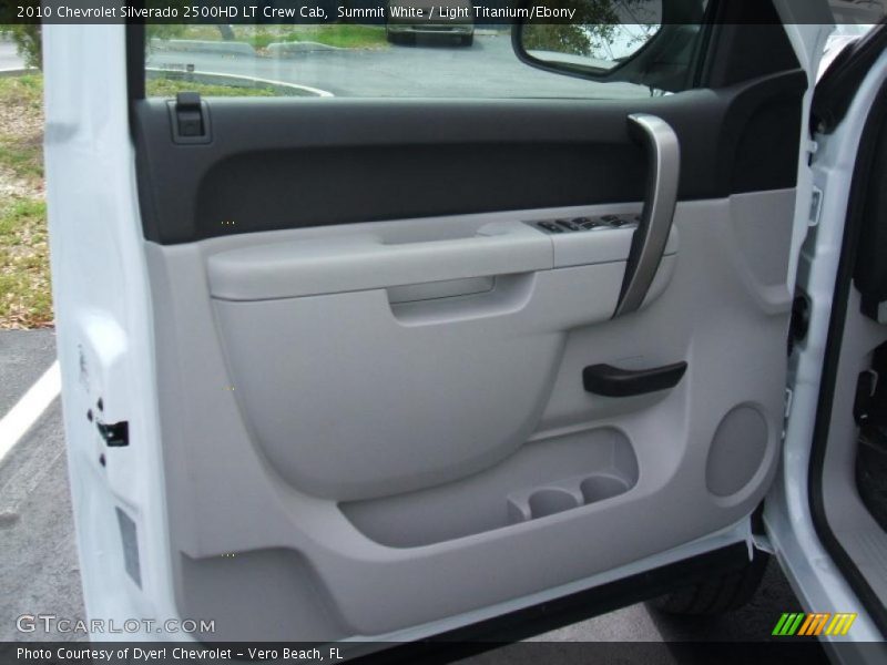 Summit White / Light Titanium/Ebony 2010 Chevrolet Silverado 2500HD LT Crew Cab