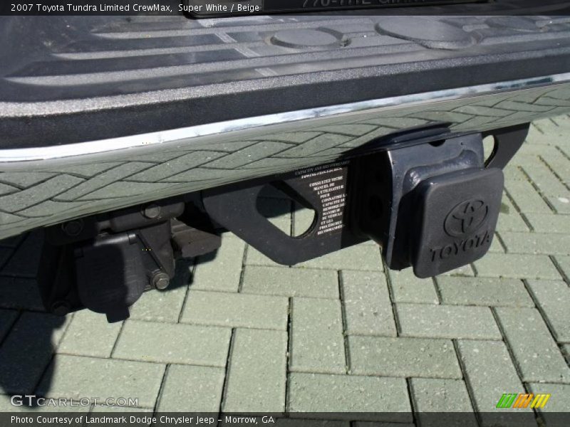 Super White / Beige 2007 Toyota Tundra Limited CrewMax