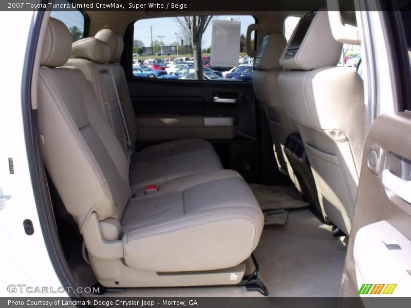 Super White / Beige 2007 Toyota Tundra Limited CrewMax