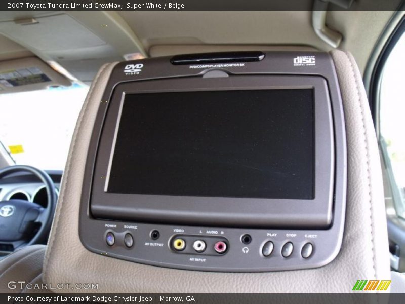 Super White / Beige 2007 Toyota Tundra Limited CrewMax