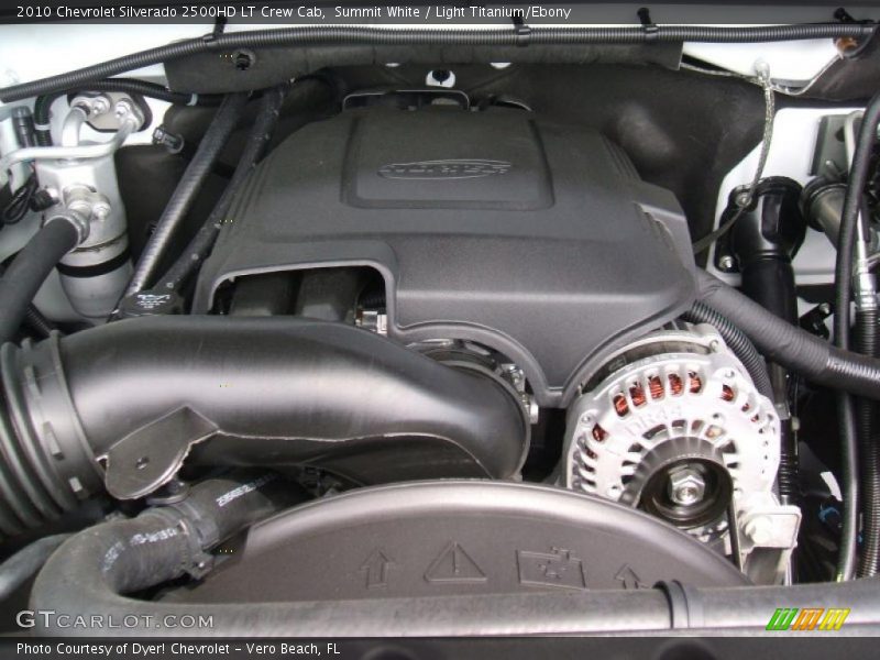 Summit White / Light Titanium/Ebony 2010 Chevrolet Silverado 2500HD LT Crew Cab