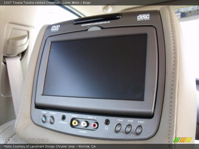 Super White / Beige 2007 Toyota Tundra Limited CrewMax