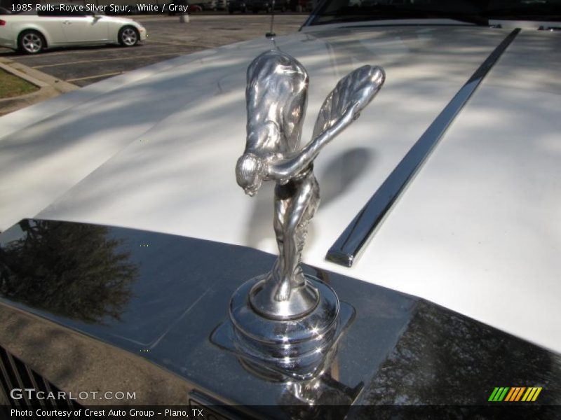 White / Gray 1985 Rolls-Royce Silver Spur