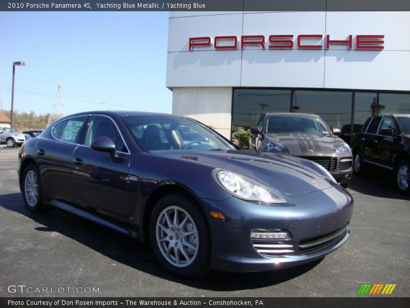 Yachting Blue Metallic / Yachting Blue 2010 Porsche Panamera 4S