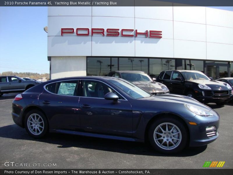 Yachting Blue Metallic / Yachting Blue 2010 Porsche Panamera 4S
