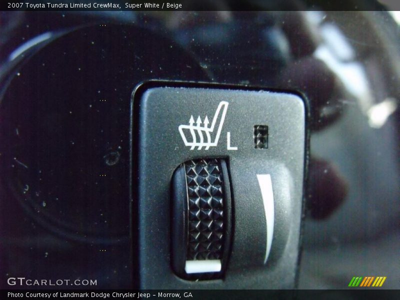 Super White / Beige 2007 Toyota Tundra Limited CrewMax