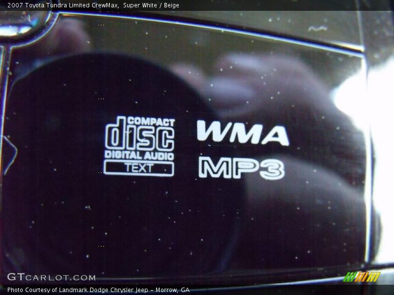 Super White / Beige 2007 Toyota Tundra Limited CrewMax
