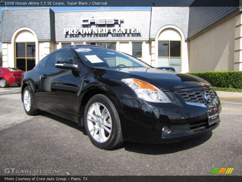 Super Black / Charcoal 2008 Nissan Altima 3.5 SE Coupe