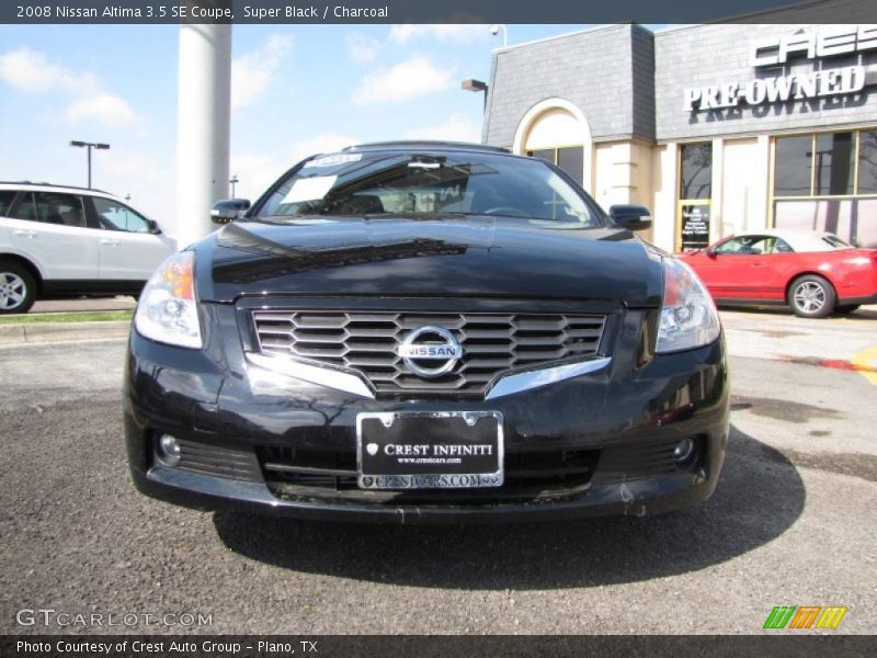 Super Black / Charcoal 2008 Nissan Altima 3.5 SE Coupe