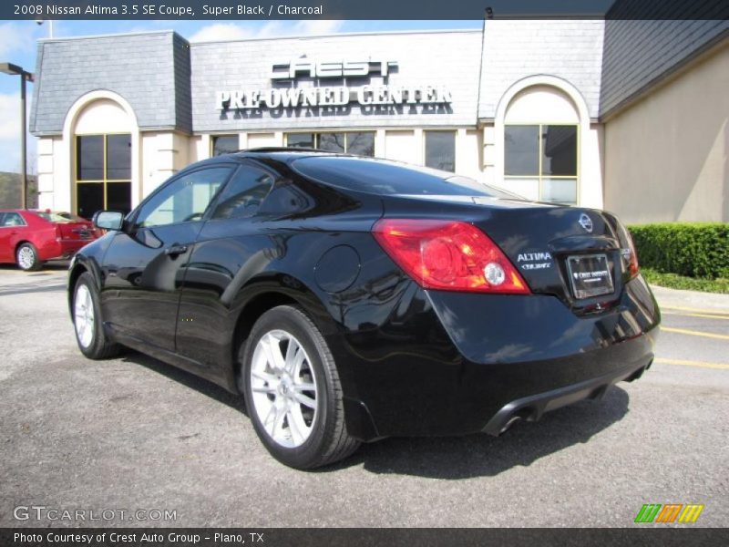 Super Black / Charcoal 2008 Nissan Altima 3.5 SE Coupe