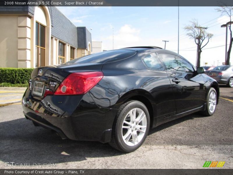 Super Black / Charcoal 2008 Nissan Altima 3.5 SE Coupe