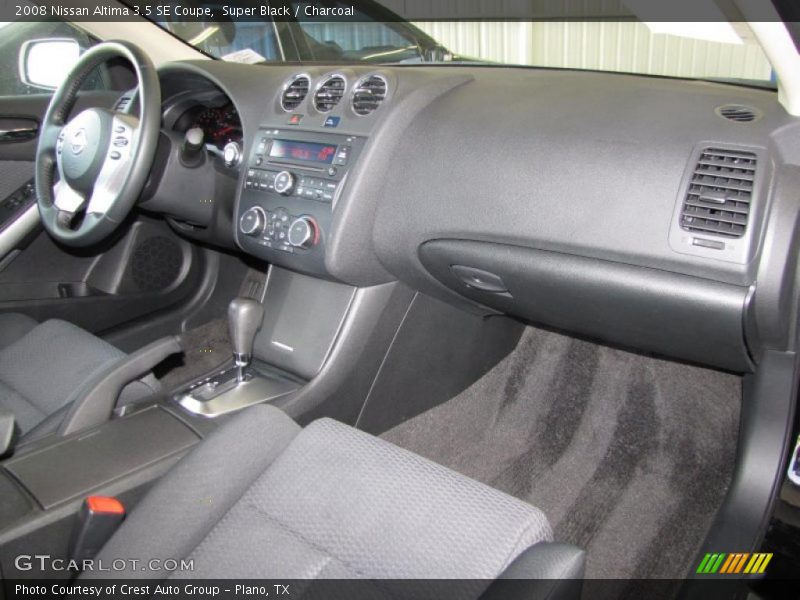 Super Black / Charcoal 2008 Nissan Altima 3.5 SE Coupe