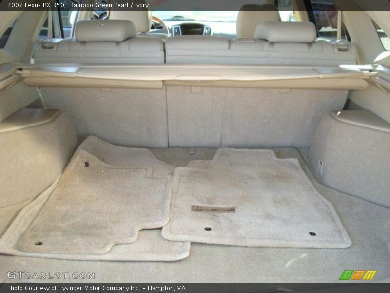 Bamboo Green Pearl / Ivory 2007 Lexus RX 350