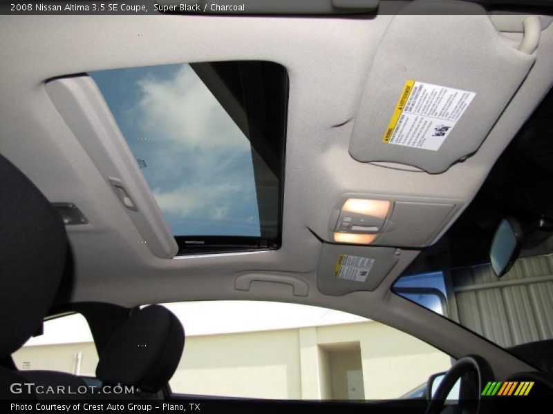 Super Black / Charcoal 2008 Nissan Altima 3.5 SE Coupe