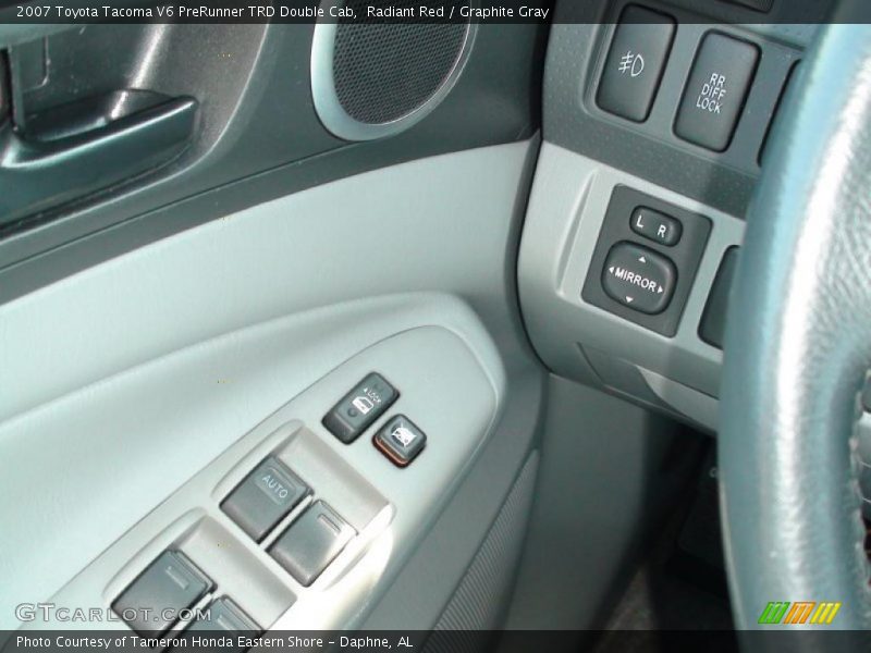 Radiant Red / Graphite Gray 2007 Toyota Tacoma V6 PreRunner TRD Double Cab
