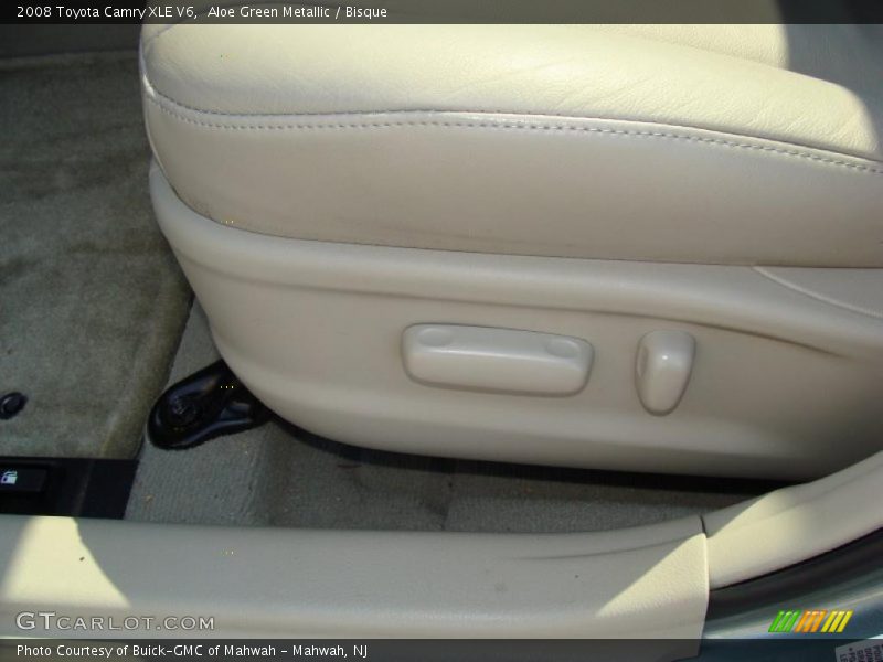 Aloe Green Metallic / Bisque 2008 Toyota Camry XLE V6