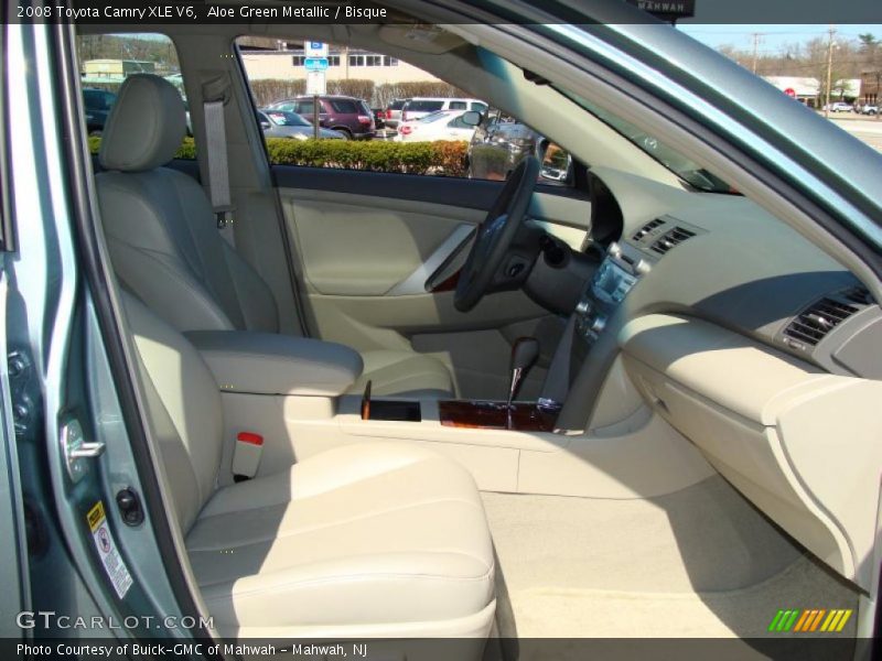 Aloe Green Metallic / Bisque 2008 Toyota Camry XLE V6