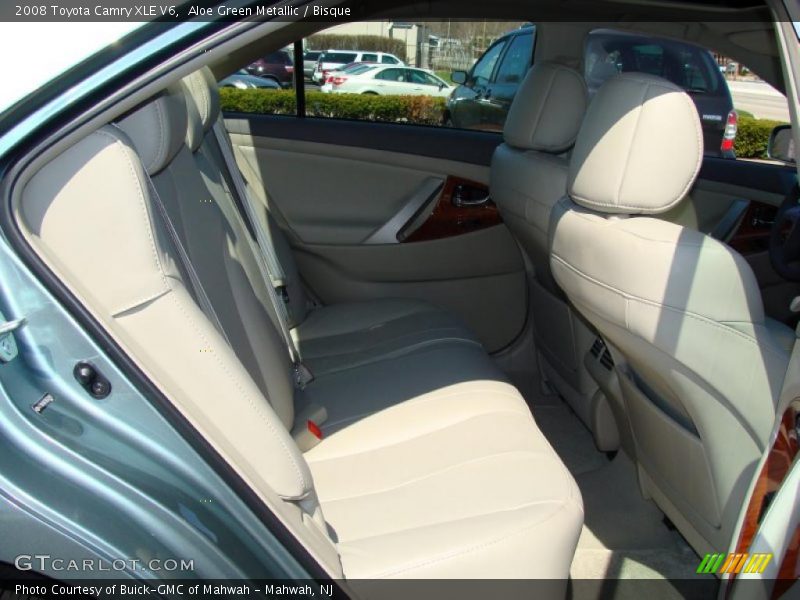 Aloe Green Metallic / Bisque 2008 Toyota Camry XLE V6