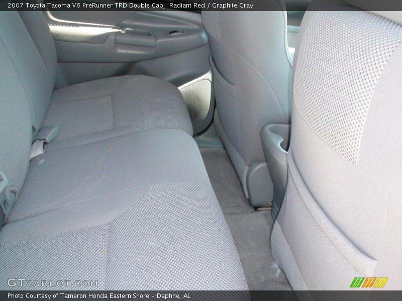 Radiant Red / Graphite Gray 2007 Toyota Tacoma V6 PreRunner TRD Double Cab