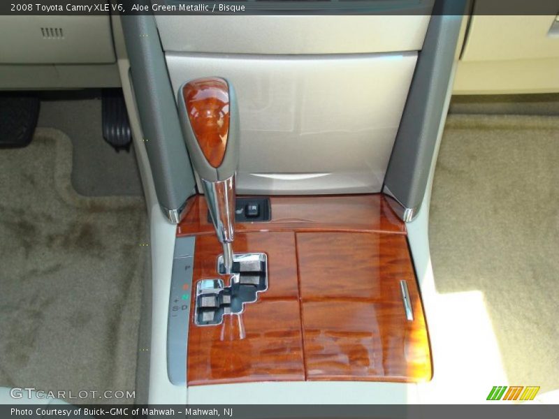 Aloe Green Metallic / Bisque 2008 Toyota Camry XLE V6