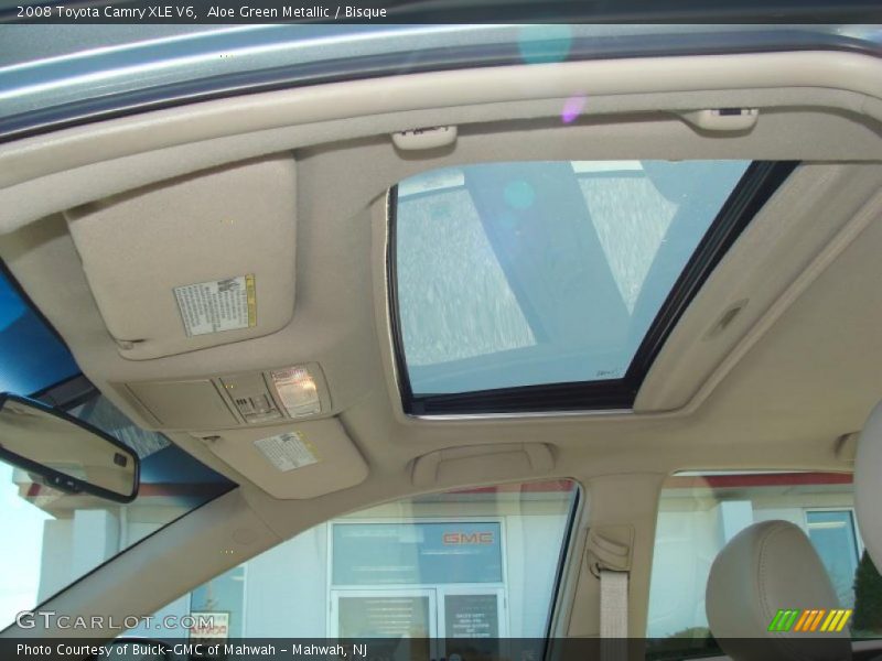 Aloe Green Metallic / Bisque 2008 Toyota Camry XLE V6