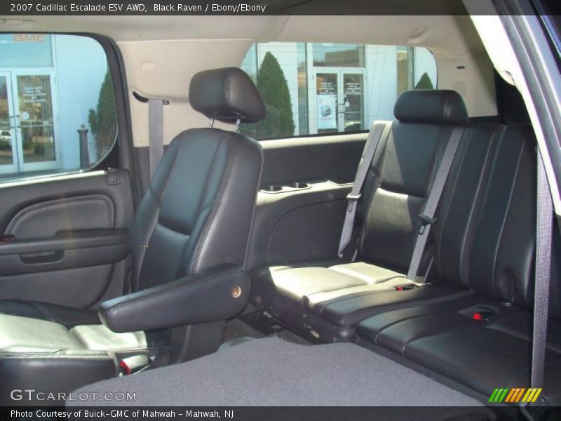 Black Raven / Ebony/Ebony 2007 Cadillac Escalade ESV AWD