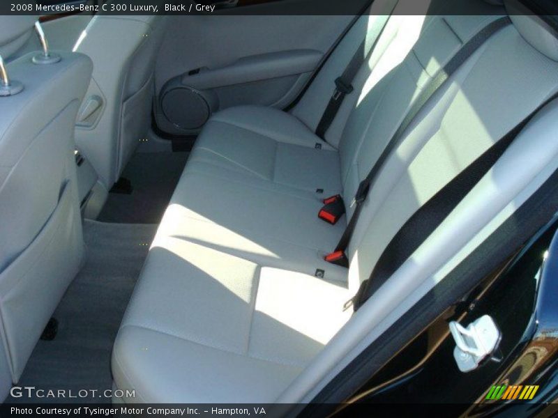 Black / Grey 2008 Mercedes-Benz C 300 Luxury