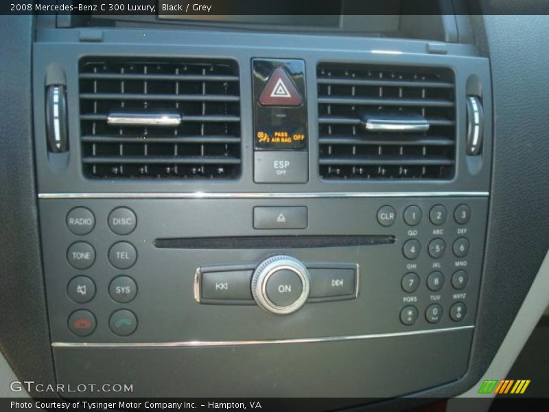 Black / Grey 2008 Mercedes-Benz C 300 Luxury